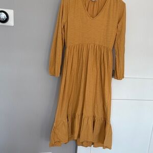 For The Republic Golden Dress